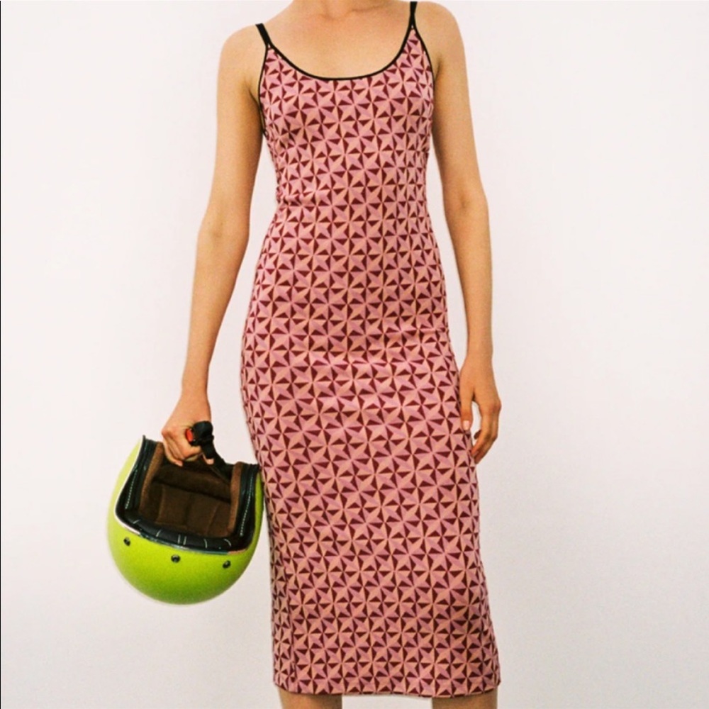 Zara Knit Midi Dress Size M